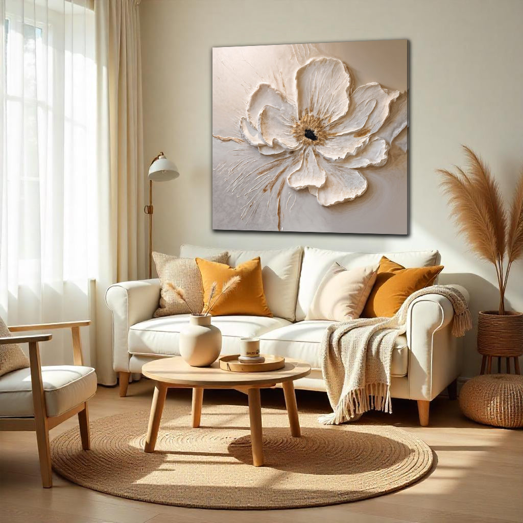 Floral Wall Art III | Classic Botanical Canvas Print