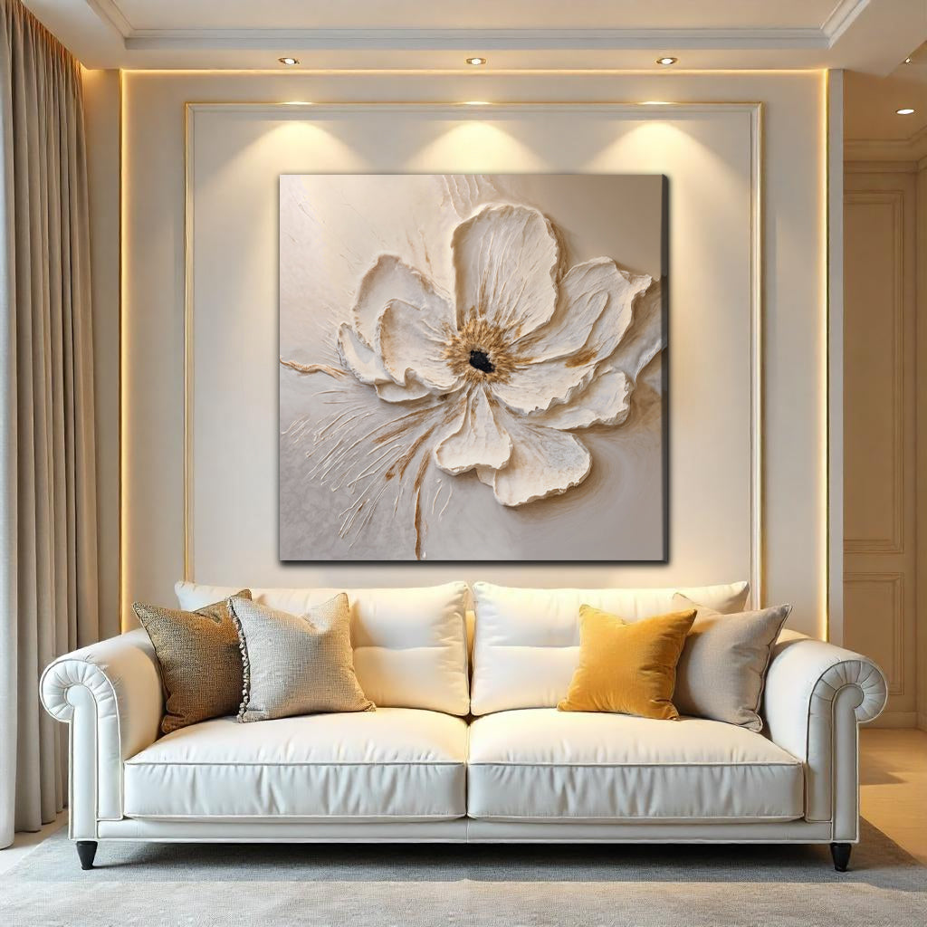 Floral Wall Art III | Classic Botanical Canvas Print