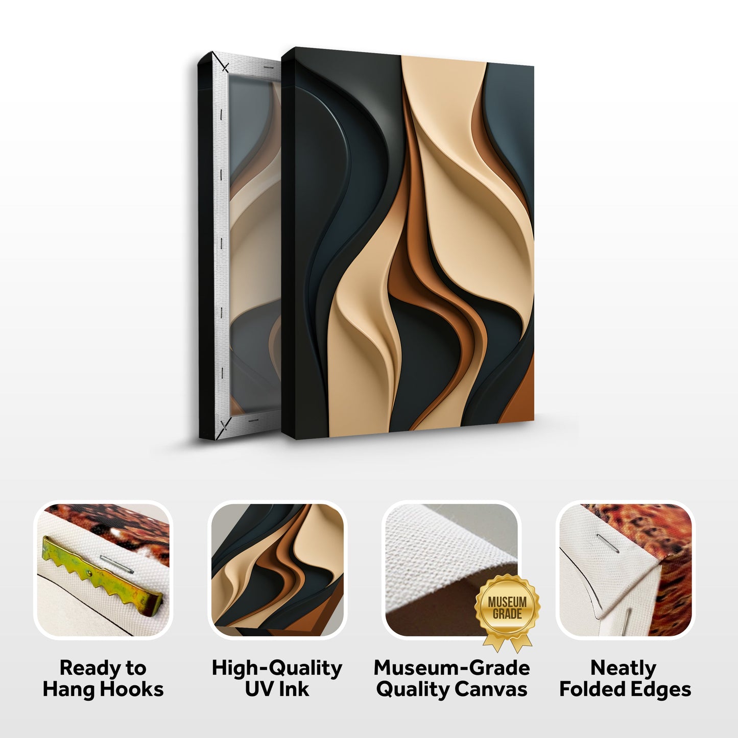 Modern Abstract Minimalist Wall Art | Contemporary Canvas Print