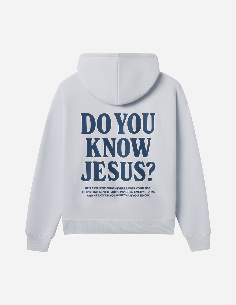 Do You Know Jesus Unisex Hoodie - John 3:16 Christian Sweatshirt Gift