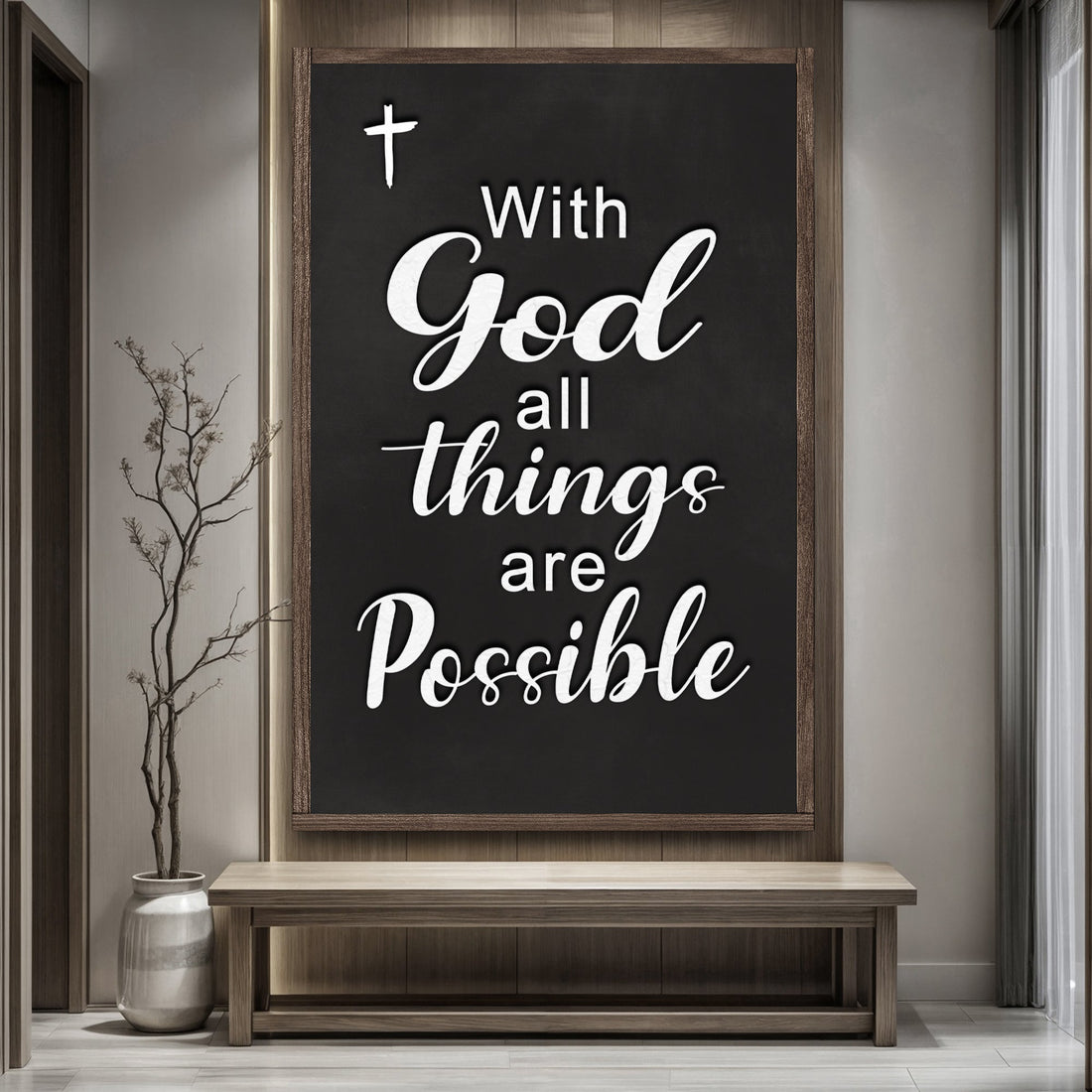 Psalm 27:13 I Have Seen The Goodness of God Canvas - Christian Faith Wall Art