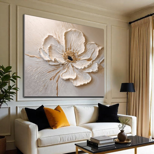 Floral Wall Art III | Classic Botanical Canvas Print