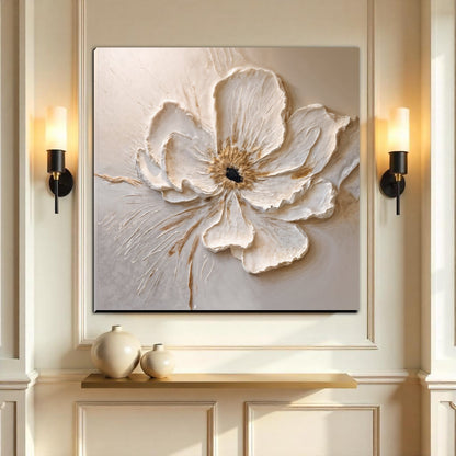 Floral Wall Art III | Classic Botanical Canvas Print