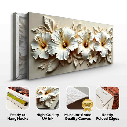 Floral Abstract Wall Art VII | Modern Botanical Canvas Print