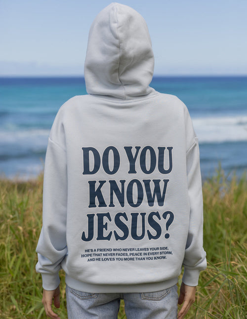 Do You Know Jesus Unisex Hoodie - John 3:16 Christian Sweatshirt Gift