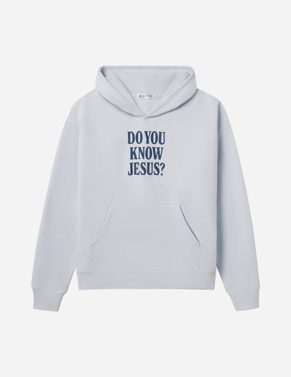 Do You Know Jesus Unisex Hoodie - John 3:16 Christian Sweatshirt Gift