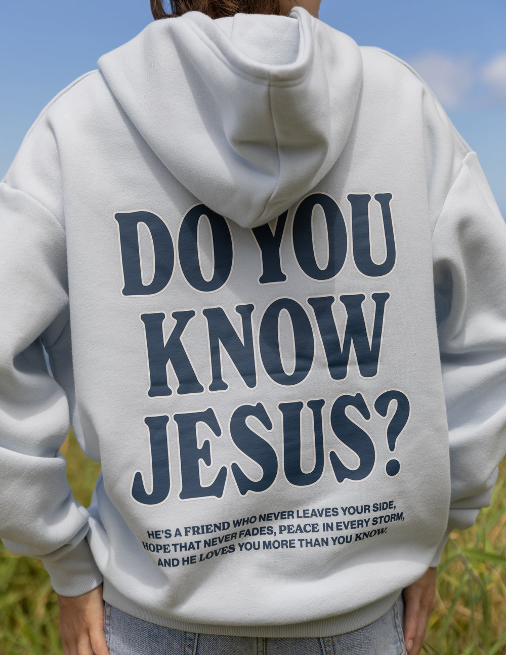 Do You Know Jesus Unisex Hoodie - John 3:16 Christian Sweatshirt Gift