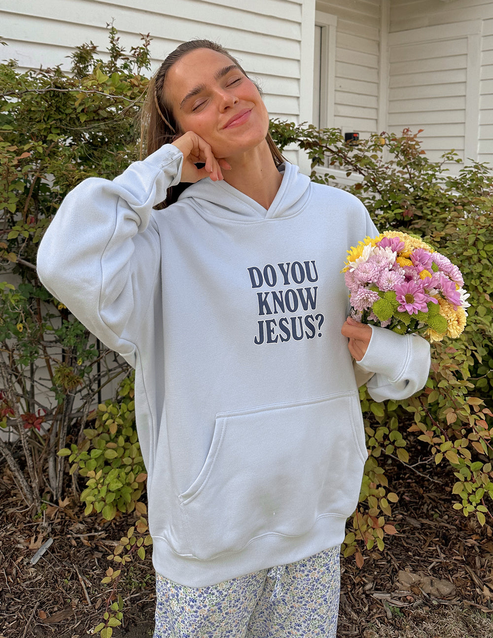 Do You Know Jesus Unisex Hoodie - John 3:16 Christian Sweatshirt Gift