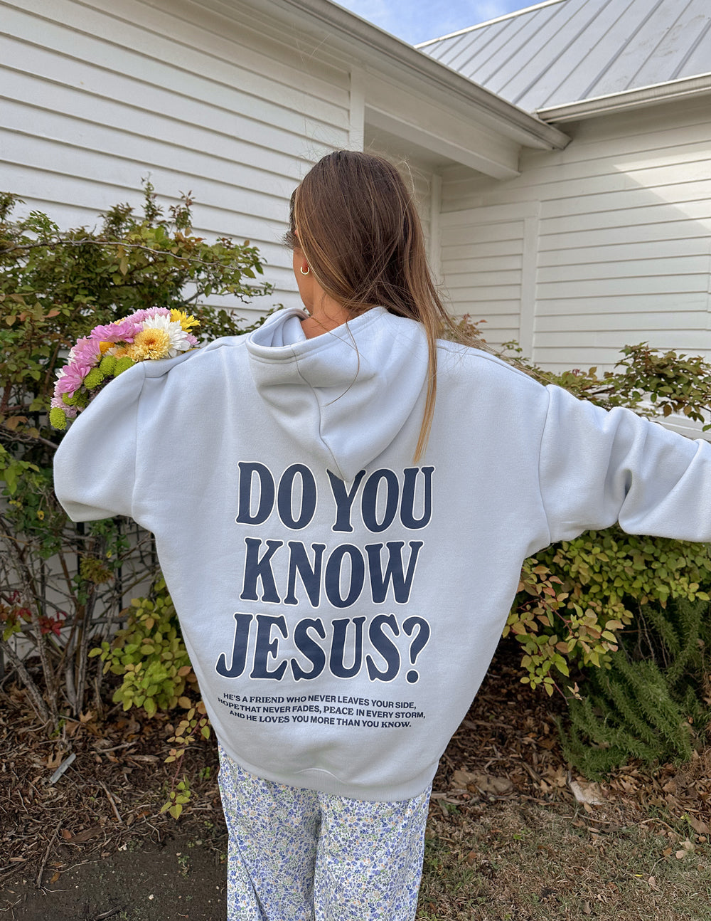 Do You Know Jesus Unisex Hoodie - John 3:16 Christian Sweatshirt Gift