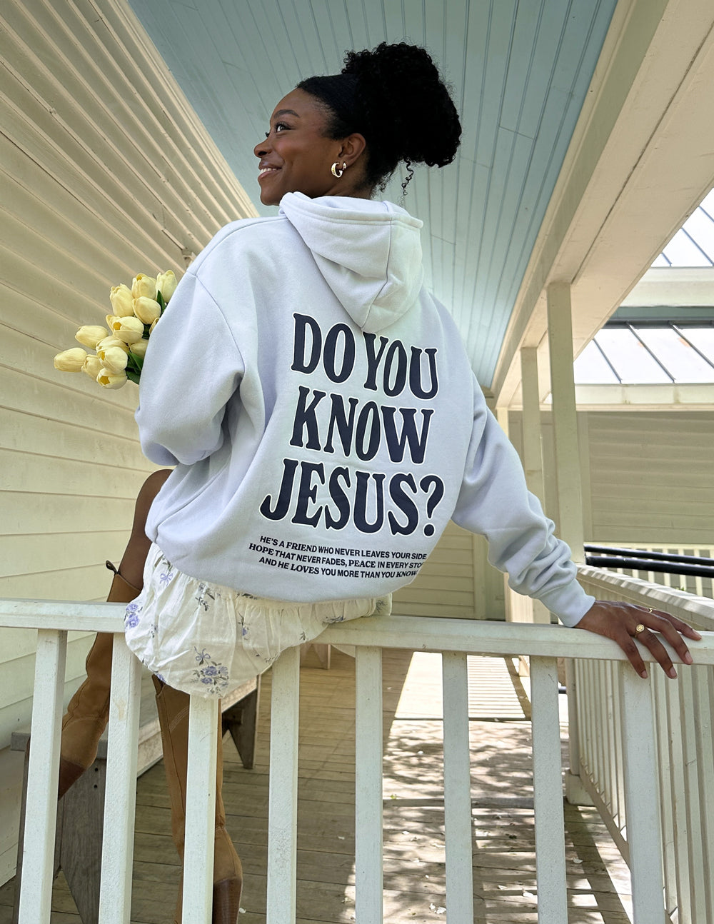 Do You Know Jesus Unisex Hoodie - John 3:16 Christian Sweatshirt Gift