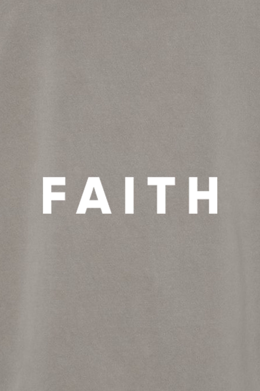 Faith Unisex Pigment-Dyed Hoodie - Christian Sweatshirt Gift for Believers