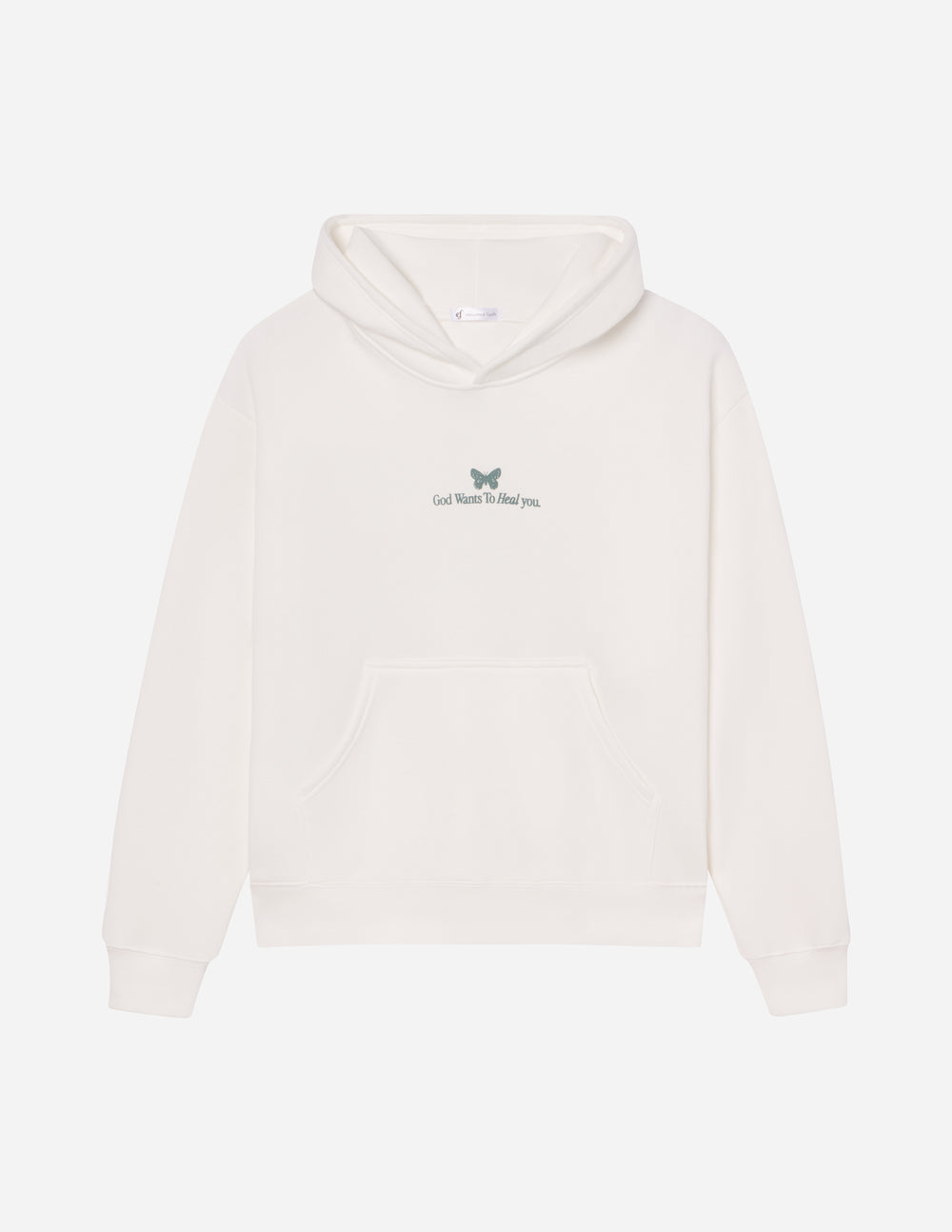 God Heals Unisex Hoodie - Psalm 30:2 Christian Sweatshirt Gift
