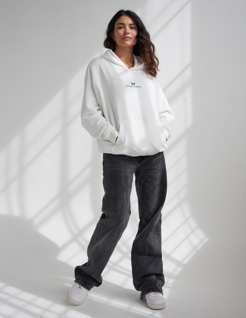 God Heals Unisex Hoodie - Psalm 30:2 Christian Sweatshirt Gift