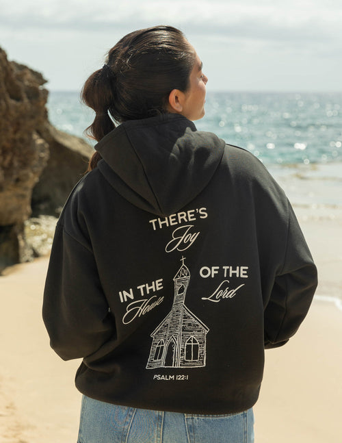 House of the Lord Unisex Hoodie - Psalm 122:1 Christian Sweatshirt Gift