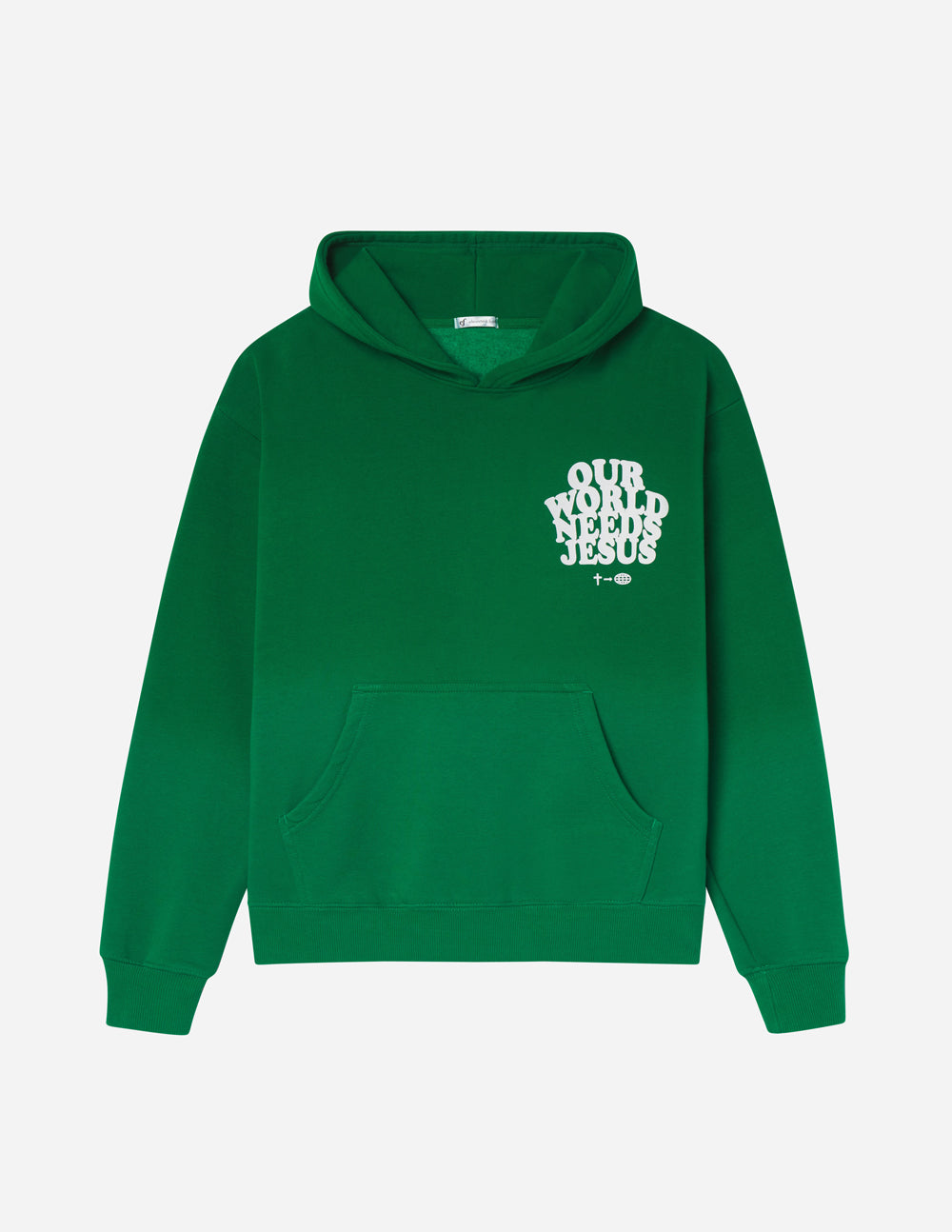 Our World Needs Jesus Unisex Hoodie - John 12:46 Christian Sweatshirt Gift