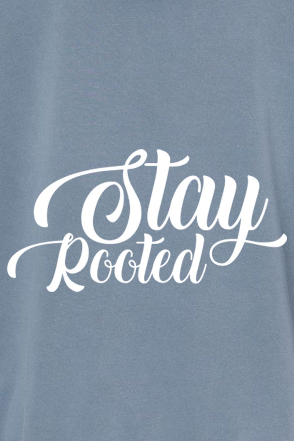 Stay Rooted Unisex Pigment-Dyed Hoodie - Christian Faith Sweatshirt Gift