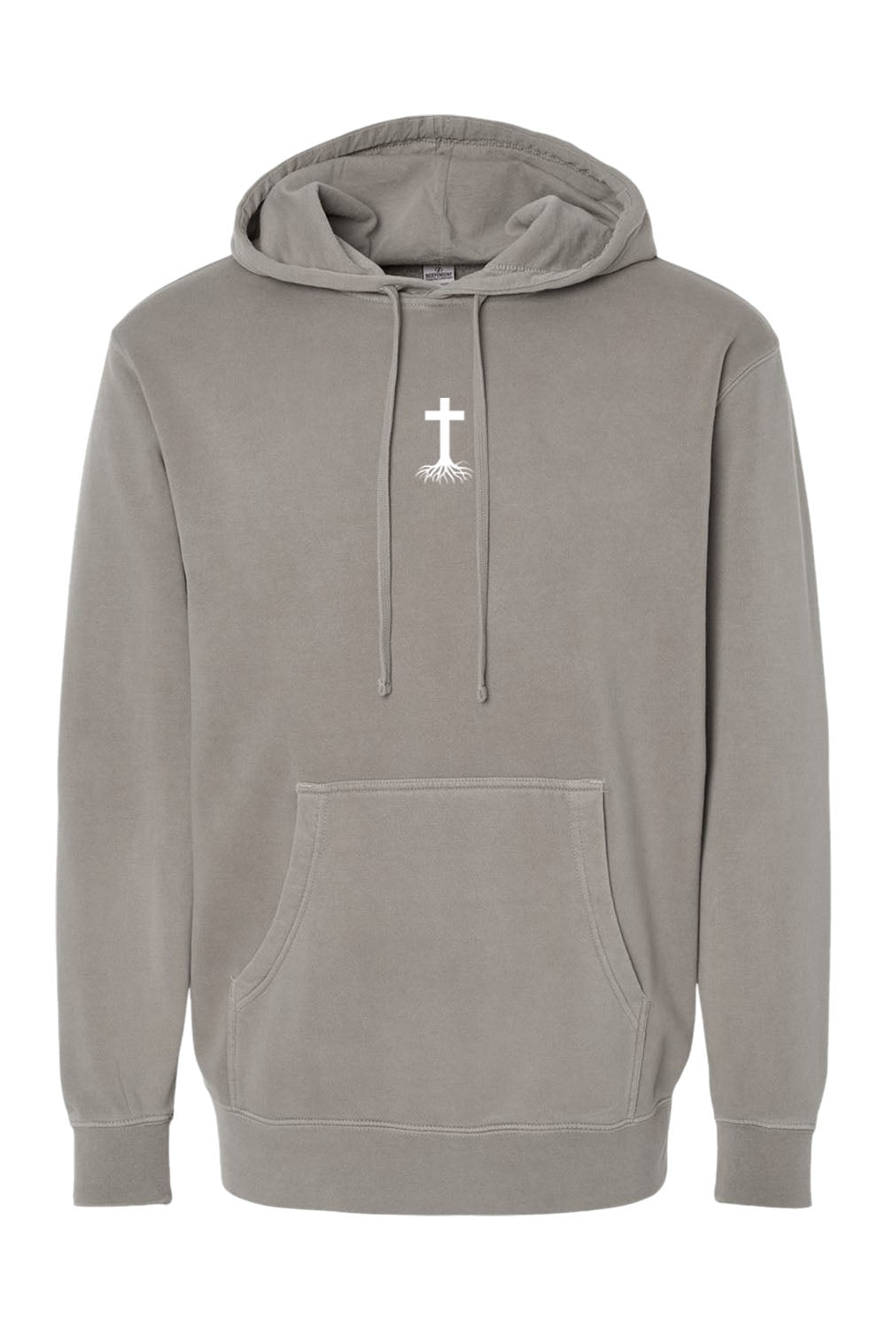 Stay Rooted Unisex Pigment-Dyed Hoodie - Christian Faith Sweatshirt Gift