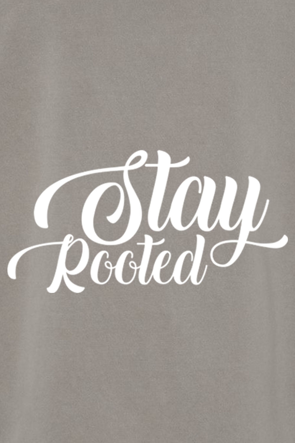 Stay Rooted Unisex Pigment-Dyed Hoodie - Christian Faith Sweatshirt Gift