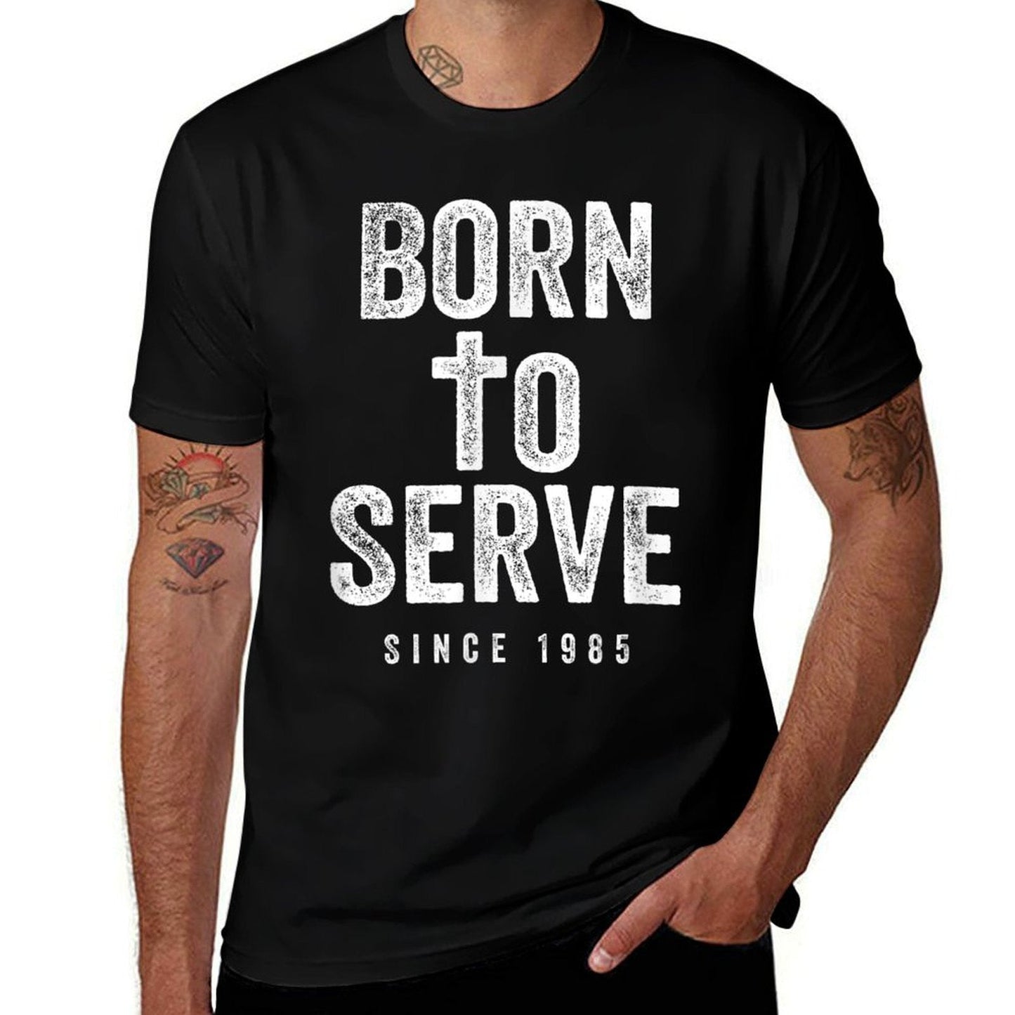 40th Birthday Christian T-Shirt - Jesus and God 1985 Gift for Men Women