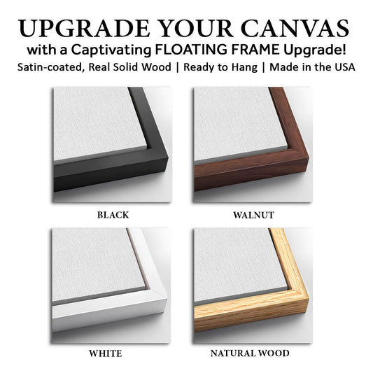 Premium Frame Upgrades | Canvas Wall Art Enhancement